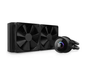 NZXT Kraken 240 černá / 2x 120mm / Fluid Dynamic Bearing / 30.6 dB @ 1800 RPM / 78.02 CFM / AMD + Intel 