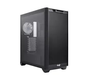 InWin D5 černá / E-ATX / 2x USB-A 3.2 / 1x USB-C 3.2 / 1x 120mm / bez zdroje / průhledná bočnice