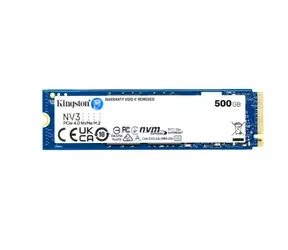Kingston NV3 SSD 500GB / M.2 2230 / PCIe 4.0 NVMe / R:5000MBps / W:3000MBps