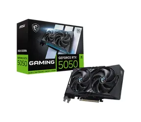 MSI GeForce RTX 5050 GAMING 8GB OC / 2647MHz / 8GB GDDR6 / 128-bit / 1x HDMI + 3x DP / 550W (8)