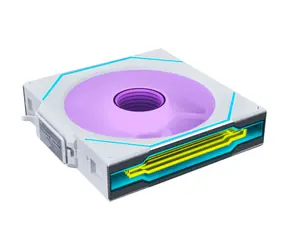 Lian Li UNI FAN SL-INF 120 ARGB PWM bílá / 120 mm ARGB / 29.2 dB @ 200-2300 RPM / 4-pin