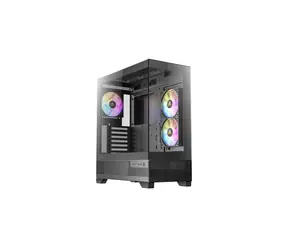 Antec CX700 ARGB černá / ATX / 1x USB-A 3.0 / 1x USB-C 3.2 Gen 2 / 3x 120mm ARGB / bez zdroje / průhledná bočnice