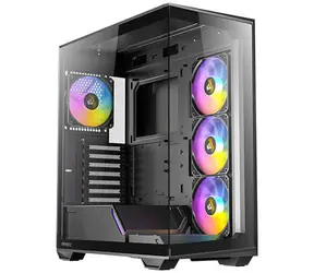 Antec Gamer C3 ARGB černá / ATX / 1x USB-A 3.0 / 1x USB-C 3.2 Gen 2 / 4x 120mm ARGB / bez zdroje / průhledná bočnice