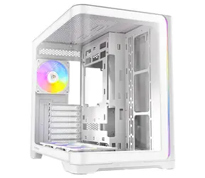 Antec C5 Curve ARGB bílá / ATX / 2x USB-A 3.0 / 1x USB-C 3.2 Gen 2 / 4x 120mm ARGB / bez zdroje / průhledná bočnice 