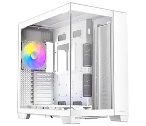 Antec Full C8 ARGB bílá / E-ATX / 2x USB-A 3.0 / 1x USB-C / 2x 160mm ARGB + 1x 140mm ARGB / bez zdroje 