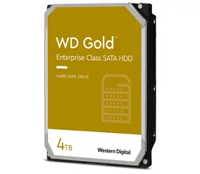 WD Gold 4TB / HDD / 3.5" SATA III / 7 200 rpm / 256MB cache / 5y