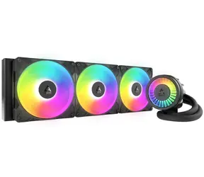 ARCTIC Liquid Freezer III Pro 420 A-RGB černá / 3x 140mm / 400 - 2500 RPM / 110 CFM / AMD + Intel