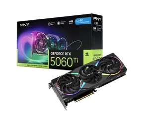 PNY GeForce RTX 5060 Ti ARGB Epic-X OC 16GB / 2407 - 2692Mhz / 16GB GDDR7 / 128bit / 1x HDMI + 3x DP / 600W (8)