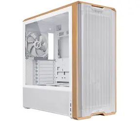 Lian Li LANCOOL 217 Midi-Tower bílá / ATX / 2xUSB 3.0 + 1xUSB 3.1 / bez zdroje / průhledná bočnice