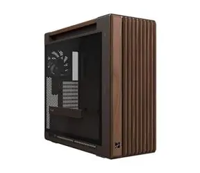 ASUS PROART PA602 WALNUT WOOD RETRO TG hnědá / E-ATX / 2x USB 3.2 / bez zdroje / průhledná bočnice 