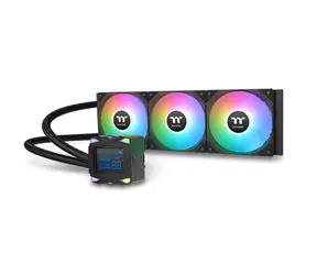 Thermaltake LA360-S ARGB 2.4" LCD černá / AIO vodní chladič CPU / 3x 120mm / 2500 RPM @ 38.35 dB / 79.3 CFM 