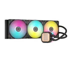 Corsair AIO iCUE LINK TITAN 420 RX RGB černá / 3x 140mm / 36dB / 300-1700 RPM / 94.7 CFM / Intel + AMD