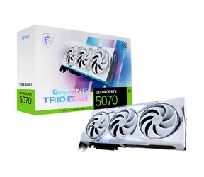 MSI GeForce RTX 5070 TRIO OC White 12GB / 2610MHz / 12GB GDDR7 / 192-bit / 1x HDMI + 3x DP / 650W (16)