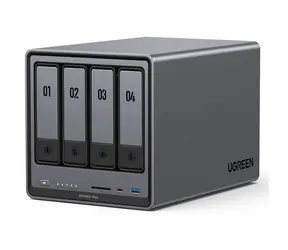 Ugreen NASync DXP4800 Plus / 4 sloty / USB-C / USB-A / RJ45 / SD čtečka / HDMI