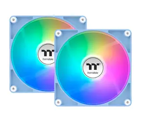 Thermaltake CT140 ARGB Sync PC Cooling Fan modrá / Hydraulic Bearing / 140mm / 30.5dB @ 1500rpm / 2ks 