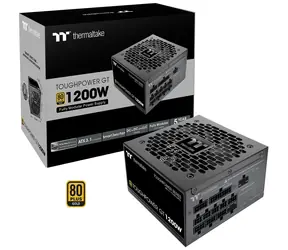 Thermaltake Toughpower GT 1200W černá / ATX 3.1 / aktivní PFC / 80 PLUS Gold / modulární