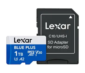 Lexar BLUE PLUS microSDHC/microSDXC 1TB / čtení: 160MBps / UHS-I / V30