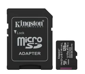 Kingston microSDXC 128GB Industrial / UHS-I V3 / U3 / Class 10