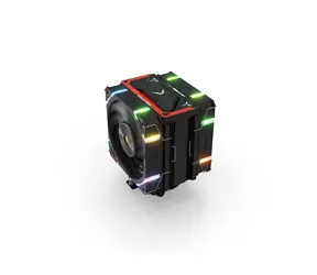 Valkyrie VK-AIRSL125B Vind SL125 černá / Chladič CPU / 2x 120 mm / 2150 RPM @ 29 dB / 80 CFM / 4 pin