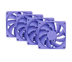 Hyte FA12 4ks Taro Milk / 120mm / 28 dB @ 1500 RPM / Fluid Dynamic Bearing / 72 CFM / 4-pin PWM