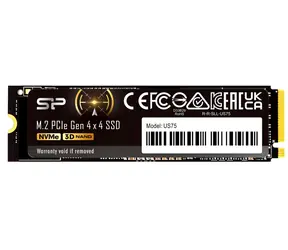 Silicon Power US75 4TB / M.2 NVMe 2280 / PCIe Gen4 / čtení: 7000MBps / zápis: 6500MBps