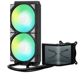 TRYX PANORAMA SE ARGB 240 černá / AIO vodní chladič CPU / 2x 120 mm / 27.86dB / AMD + Intel 