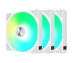 TRYX ROTA SL ARGB bílá / Ventilátor / 120 mm / Fluid Dynamic Bearing / 1850 RPM @ 28.87 dB / 3ks