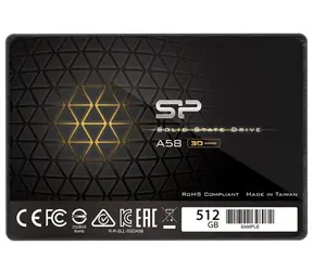 Silicon Power Ace A58 512GB / Interní SSD / 2.5" / SATA III / čtení:500MBs / zápis:450MBs