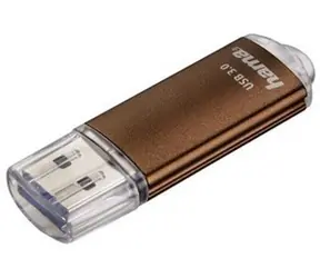 Hama FlashPen Laeta 64 GB hnědá / USB 3.0 / 70 MB/s