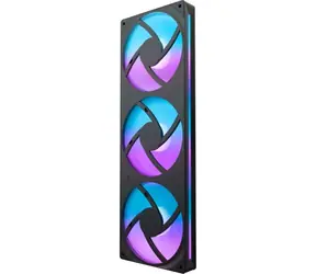 NZXT F360 RGB Core single frame fan unit černá / Ventilátor / 3x 120mm / Fluid Dynamic Bearing / 30 dB @ 2400 RPM