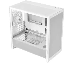 NZXT H3 Flow 2025 bílá / mATX / 1x USB-A 3.2 / 1x USB-C 3.2 Gen2 / 1x 120mm / bez zdroje / průhledná bočnice