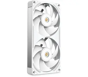 NZXT F240X RGB bílá / Ventilátor / 2x 120mm / Fluid Dynamic Bearing / 41 dB @ 2300 RPM / 75.5 CFM