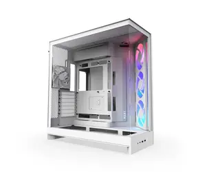 NZXT H9 Flow RGB (2025) bílá / E-ATX / 2x USB-A 3.2 / 1x USB-C 3.2 / 3x 140mm ARGB / 1x 120mm / bez zdroje 