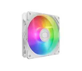 Cooler Master SickleFlow Edge 120 ARGB bílá / 120mm / Loop Dynamic Bearing / 32.8 dB @ 2500 RPM / 70.7 CFM / 4-Pin PWM
