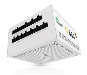 EVOLVEO G650 bílá / zdroj ATX 3.1 / 650W / 80 PLUS Gold / modulární