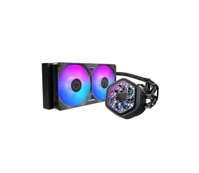 Cooler Master MasterLiquid 240 Atmos II VRM Fan ARGB černá / 2x 120mm / LDB / 36 dB @ 2500 RPM / 141.4 CFM / A + I