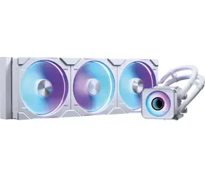 PHANTEKS Glacier One 420D30 X2 DRGB bílá / 3x 140mm / 250-1800 RPM / 71.9 CFM / D-RGB / AMD + Intel