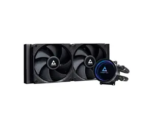 CHIEFTEC Iceberg 240 Dark černá / 2x 120mm / Fluid Dynamic Bearing / 34.7 dB @ 2200 RPM / 64.72 CFM / AMD + Intel