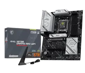 MSI MAG X870E GAMING MAX WIFI /AMD X870E / DDR5 / SATA III RAID / USB / 5GLAN / M.2 / sc.AM5 / ATX
