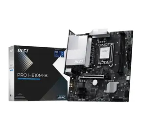 MSI PRO H810M-B / H810 / LGA1851 / 2x DDR5 / PCIex16 / 2.5GLAN / mATX
