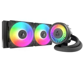 ARCTIC Liquid Freezer III Pro 240 A-RGB černá / 2x 120 mm / Fluid Dynamic Bearing / 800 - 2800 RPM / Intel + AMD