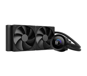 NZXT Kraken Plus 240 černá / 2x 120mm / Fluid Dynamic Bearing / 30 dB @ 2000 RPM / 73.47 CFM / AMD + Intel