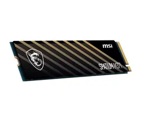MSI Spatium M371 500 GB / M.2 2280 / PCIe Gen3 / 3D NAND flash / R: 2200MBps / W: 1150MBps / MTBF: 1.5mh 