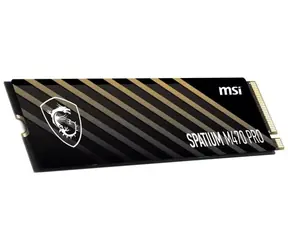 MSI Spatium M470 Pro 1TB / M.2 2280 / PCIe Gen4 / 3D NAND flash / R: 6000MBps / W: 4500MBps / MTBF: 1.5mh 