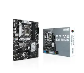 Rozbaleno - ASUS PRIME B760-PLUS D4 / B760 / LGA 1700 / 4x DDR4 / PCIEx16 / 1x GLAN / ATX / rozbaleno