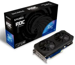 Zánovní - SPARKLE Intel Arc A750 ROC OC Edition 8G / 2050 MHz / 8GB GDDR6 / 256-bit / 1xHDMI + 3x DP / (8+8) / zánovní