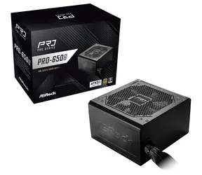 ASRock PRO-650G / ATX / 650W / 80 Plus Gold / 120mm