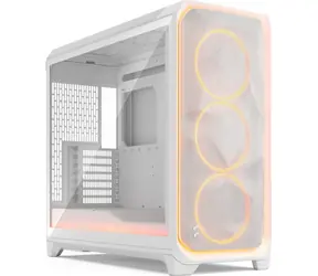 Fractal Design Meshify 3 XL Ambience Pro RGB White TG Light Tint / Big-Tower /ATX / bez zdroje / průhledná bočnice
