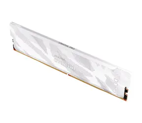 Crucial Pro OC Edition 16GB (1x16GB) 6400 MHz bílá / DDR5 / DIMM / CL32 / 1.35V