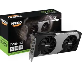 INNO3D GeForce RTX 5060 Ti 8GB TWIN X2 / 2407MHz / 8GB GDDR7 / 128-bit / 1x HDMI + 3x DP / 650W (8)